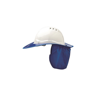 Plastic Brim Blue t/s Hard hat V6