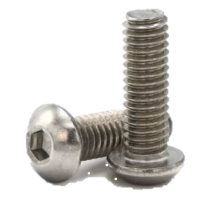 Btn Head Skt Screw 1/4 x 3/4 Unc S/S 304 - Valley Fasteners ...