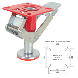 Floorlocks Capacity 300kg 098-900-4FL