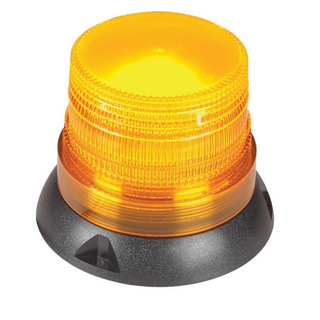 Strobe Light Mag Base 12/24V Ambr
