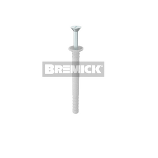 Nail In Anchor Round Nylon 8x100mm Pk100