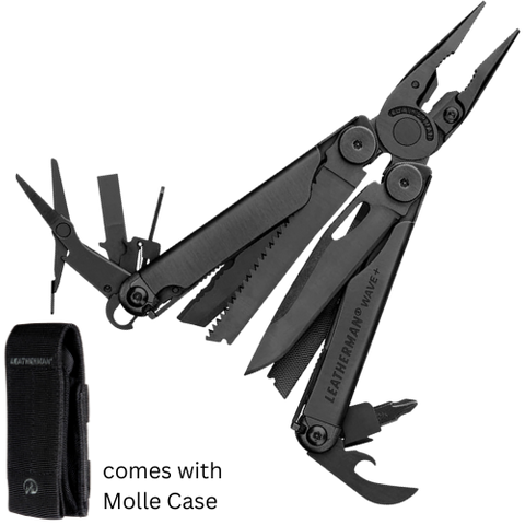 Leatherman Wave+  Black - w/Molle Sheath