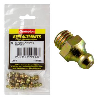 Grease Nipples 1/8 NPT Straight Pk12