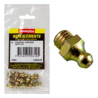 Grease Nipples 1/8 NPT Straight Pk12