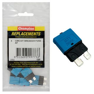 Champion Circuit Breaker Fuse 15AMP Pk5