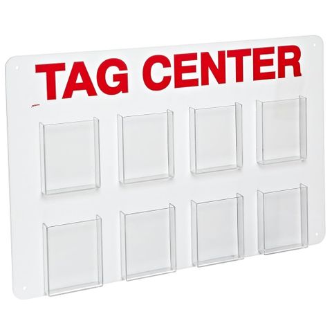 Tag Centre 8 Pockets 1 Packet