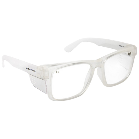 Frontside Glasses Clear Lens Clear Frame