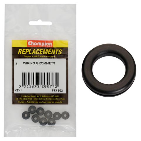 Champion Wiring Grommet M3x7x11mm Pk8