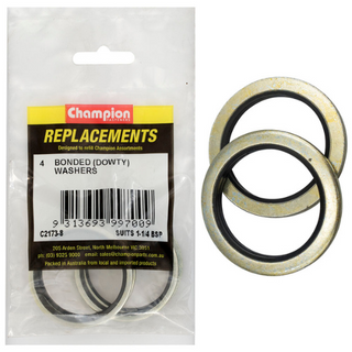 Champion Kit Dowty Washers 1-1/4 BSP Pk4