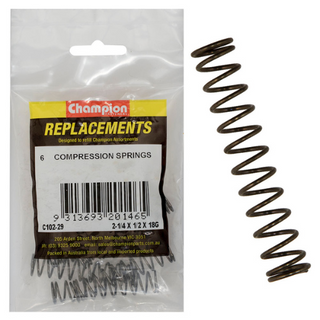 Compression Springs 56x12x1.2mm Pk6