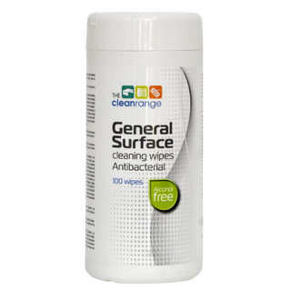 Surface Cleaning Wipes Antibac Pk100