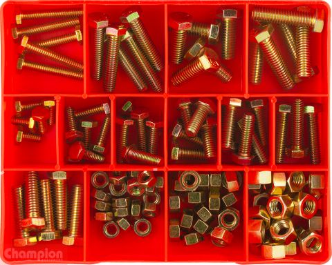 Champion Kit Set Screws & Nuts UNC