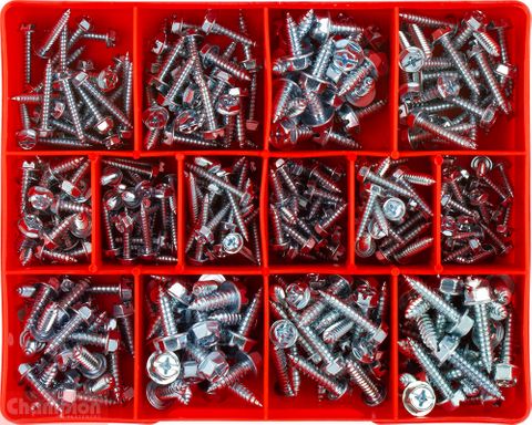 Champion Kit Hex Self Tapping Screws