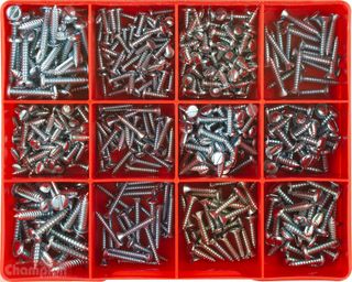 Champion Kit Slotted Self Tapping Screws