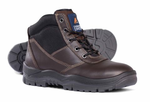 Mongrel Non-Safety Lace Up Boot Brown 8