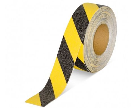 Tape Anti-Slip Black/Yellow 48mm x 18M