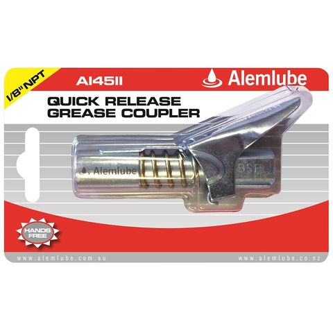 Grease Gun Quick Release Coupler 1/8 NPT