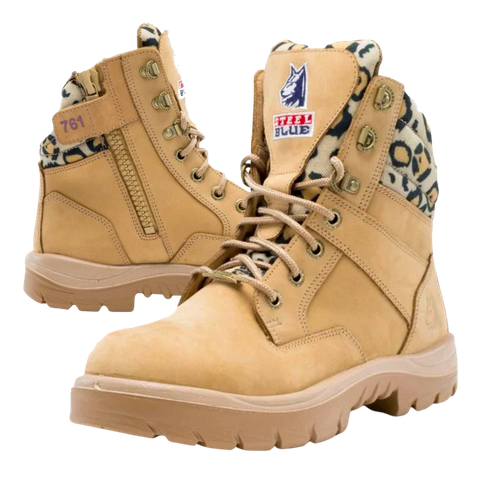 Steel Blue Boot Z/Side Ladies Jungle 10