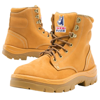 Steel Blue Boot Argyle TPU Wheat - 10