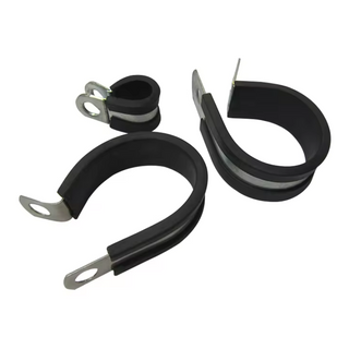 Rubber lined p deals clamps