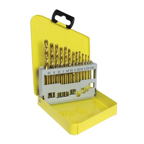 13 Piece Gold Series Drill Set - Metric