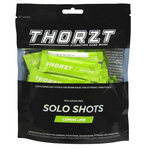 Thorzt 3gm Solo Shots Lemon Lime Pk50