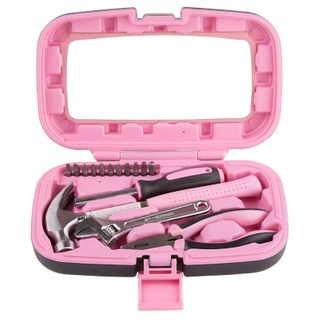 Her Tools Tool Kit 15 Piece Pink