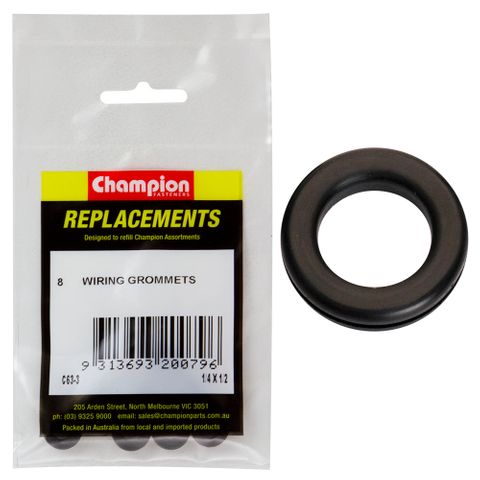 Champion Wiring Grommet M6x12x14mm Pk8