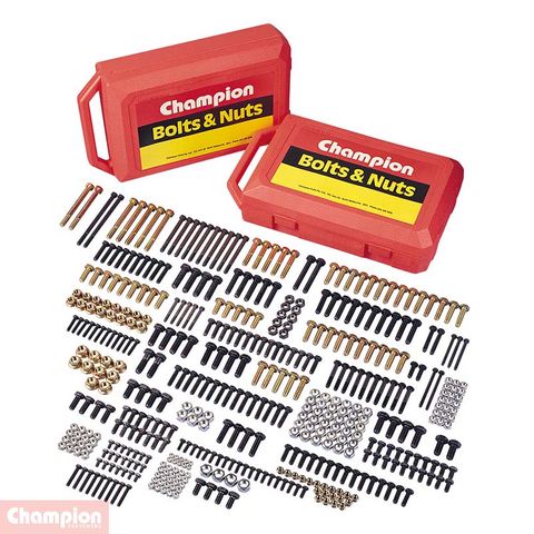 Champion Metric Case of Bolts 600Pce