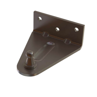 Gas Strut Bracket 66mmx10mm Ball S/S Pk2