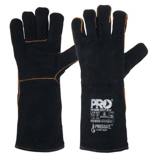 Welding Glove Black & Gold