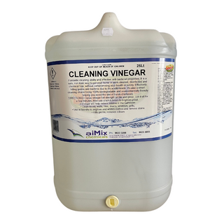 White Cleaning Vinegar Industrial 25L