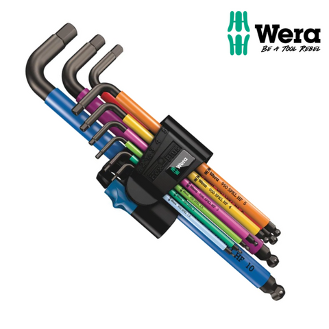 Wera B/E Hex L-Key Metric Set 9 Pce