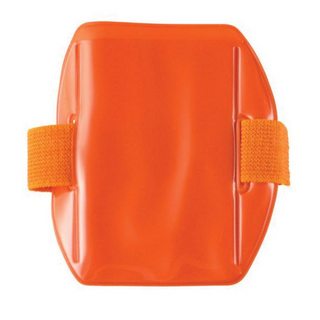 Armband ID Holder Fluoro Orange Pk25
