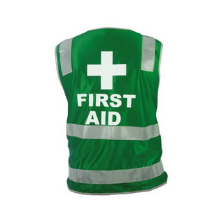 First Aid Vest Green Day/Night XL