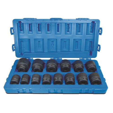 Impact Socket Set 1_Dr 14Pce Metric STD