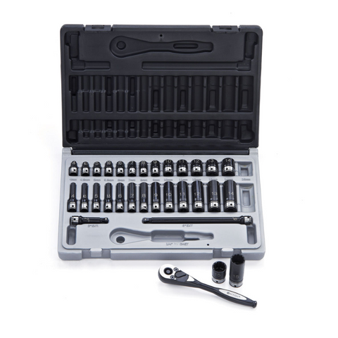 Socket Set Dual Action 1/4_Dr 31Pce S/D