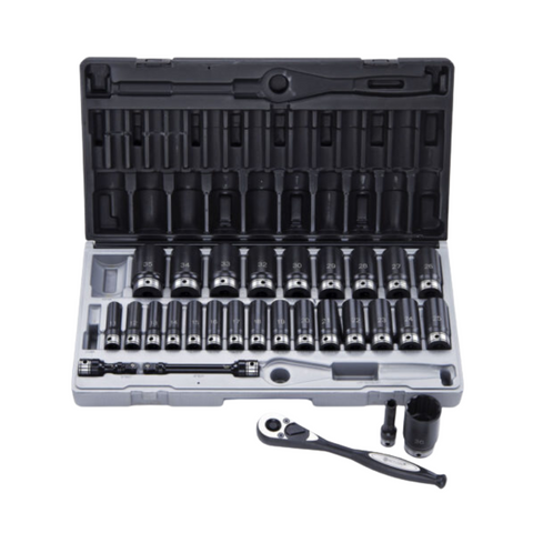 Socket Set Dual Action 1/2_Dr 29Pce Deep