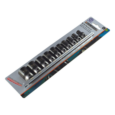 Socket Set D/Action 3/8Dr 10Pce Met STD