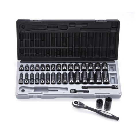 Socket Set D/Action 3/8Dr 35Pce Met S/D