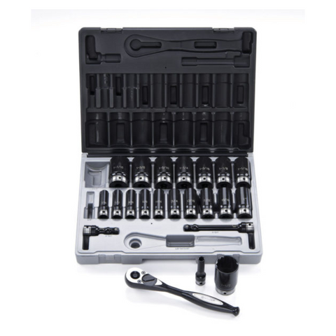 Socket Set D/Action 1/2Dr 22Pce Imp Deep