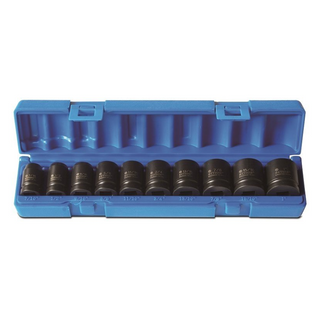 Impact Socket Set 1/2_Dr 10Pce Imp STD