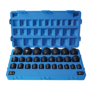 Impact Socket Set 3/4_Dr 29Pce Met STD