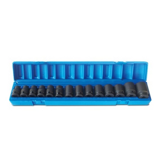 Impact Socket Set 1/2_Dr 14Pce Met STD