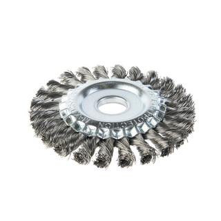 Wheel Brush 125mm Twist Knot