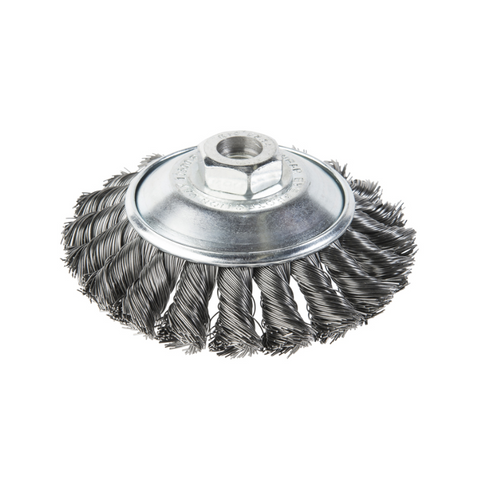 Bevel Brush 100mm Twist Knot