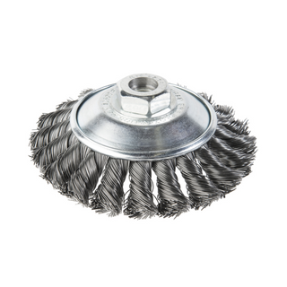 Bevel Brush 125mm Twist Knot