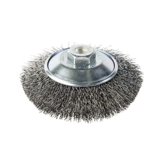 Bevel Brush 100mm Wire S/S 316