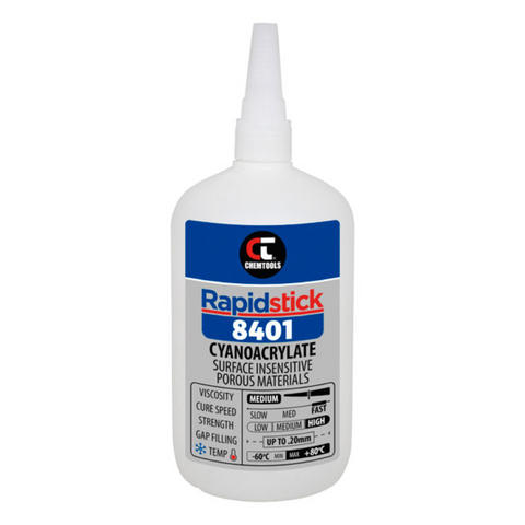 Instant Adhesive Porous 500ml - 8401-500