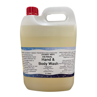 Johnny Wipe Herbal Hand & Body Wash 5L